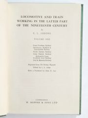 Locomotive And Train Working İn The Latter Part Of The Nineteenth Century - Kitap