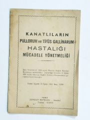 Kanatlıların pullorum ve tifüs gallinarium hastalığı mücadele yönetmeliği - Kitap
