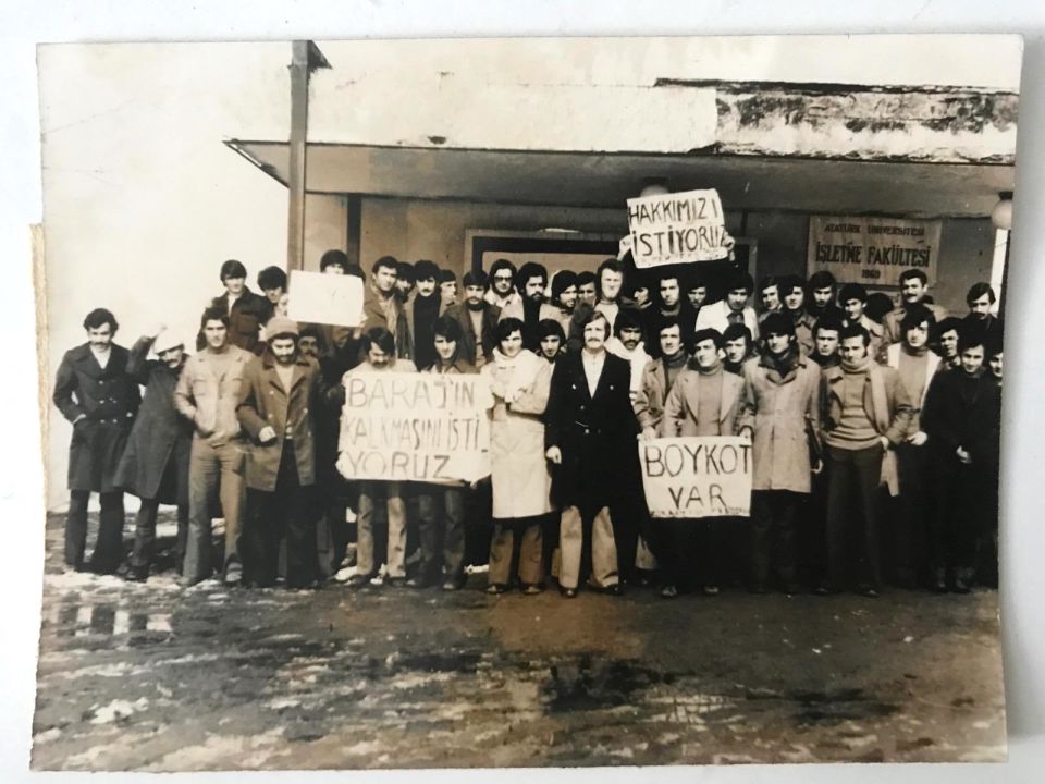 Erzurum Atatürk Üniversitesi Ziraat Fakültesi, öğrencilerinin boykotu - Fotoğraf