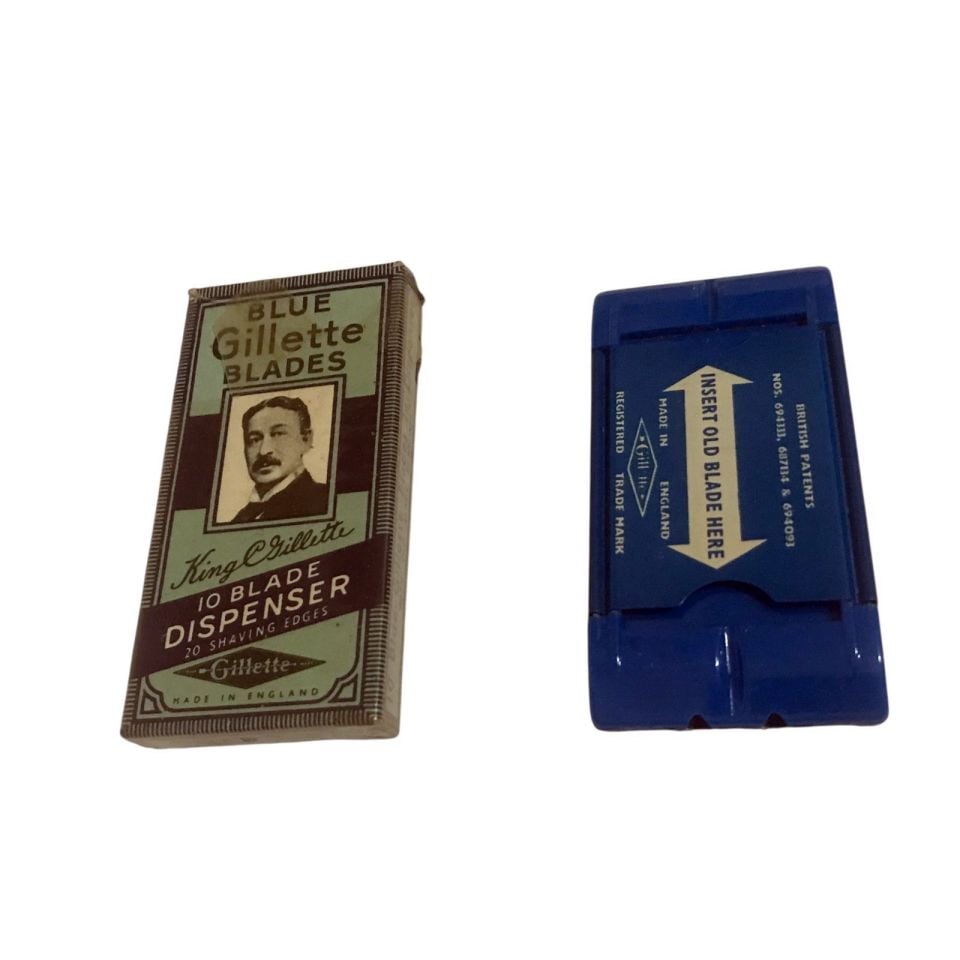 Blue Gillette Blades - Eski Jilet