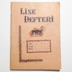 Lise defteri  27 - Efemera