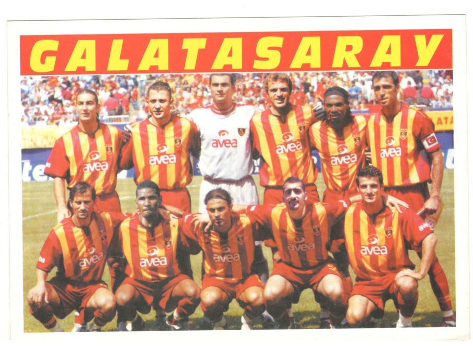 Galatasaray Futbol Takımı - Futbolcu Kartları