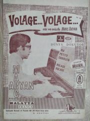 Volage volage / Dünya dönüyor, Marc ARYAN, MALATYA - Nota