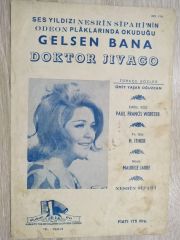 Gelsen bana / Doktor Jivago - Nota