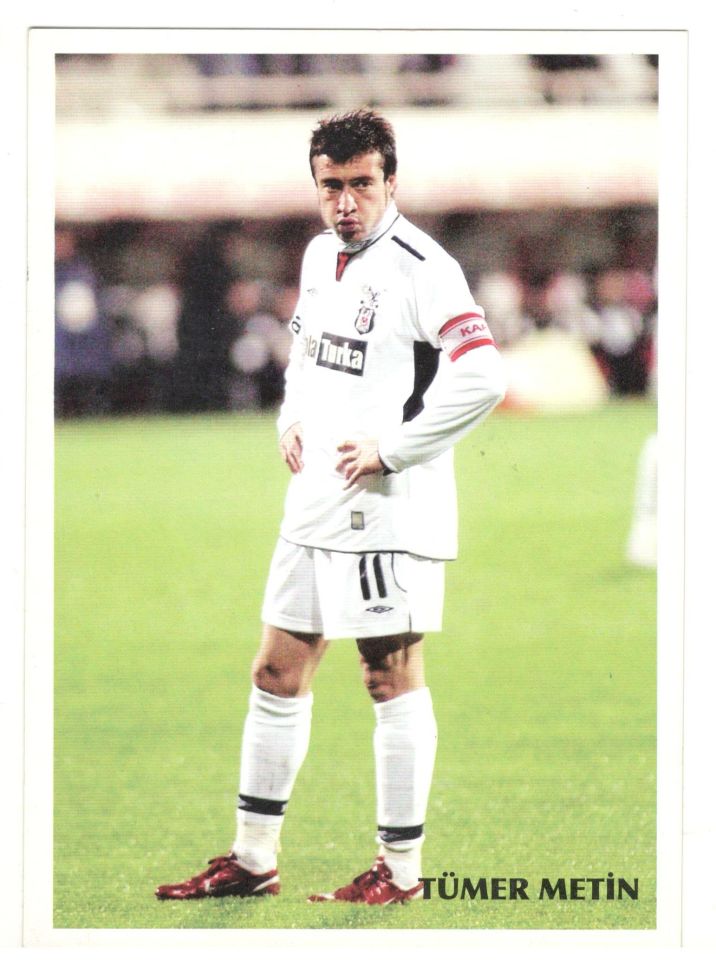 Tümer Metin - Beşiktaş Futbolcu Kartları