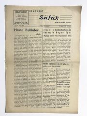 Demokrat Şafak - ZİLE / 11 Eylül 1959