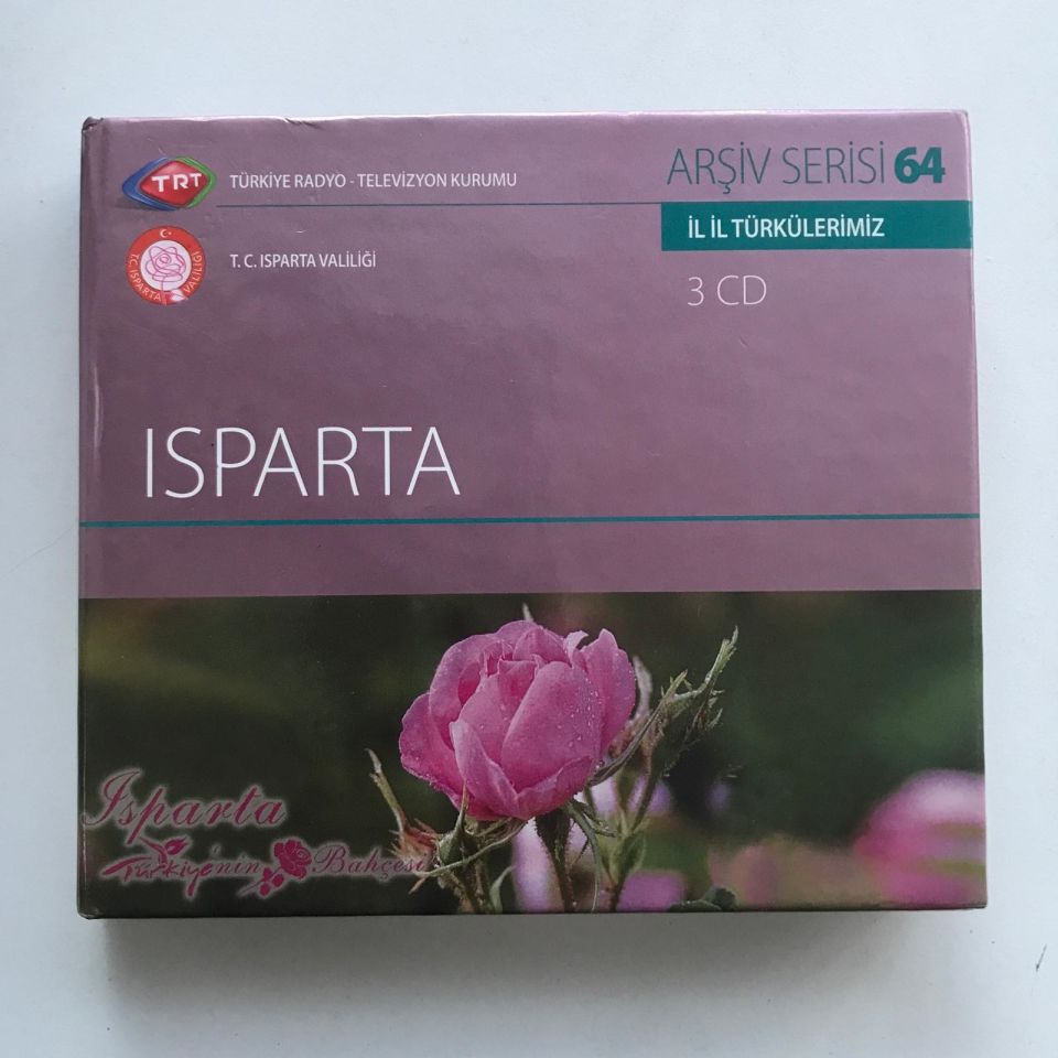 İl İl Türkülerimiz Isparta (3 Cd) TRT Arşiv Serisi 64