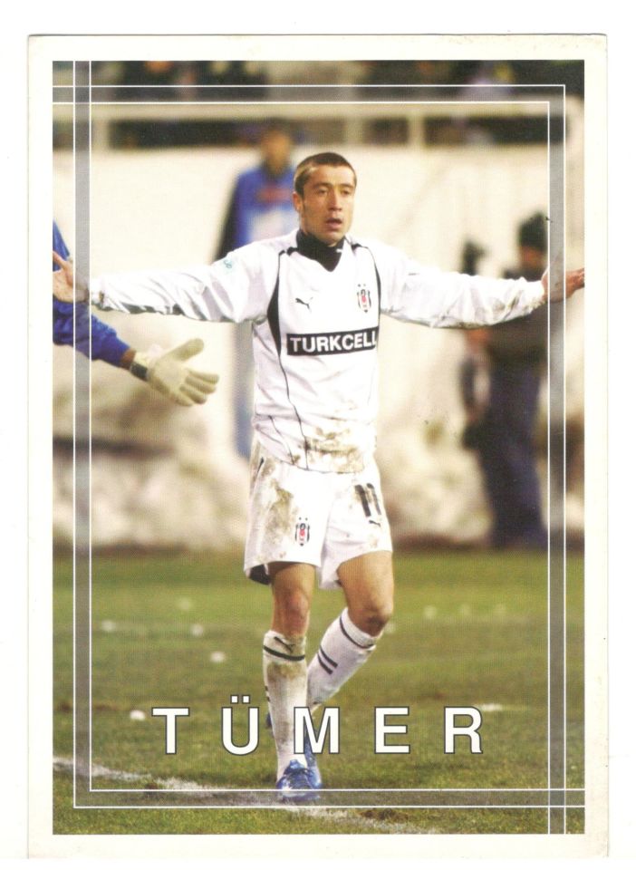 Tümer Metin - Beşiktaş Futbolcu Kartları 1
