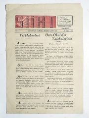 Siirt Gazetesi 4 Haziran 1938 - Eski Gazete