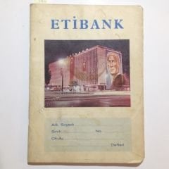Etibank Okul defteri  52 - Efemera