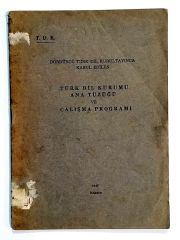 Türk Dil Kurumu Ana Tüzüğü Ve Çalışma Programı - Kitap