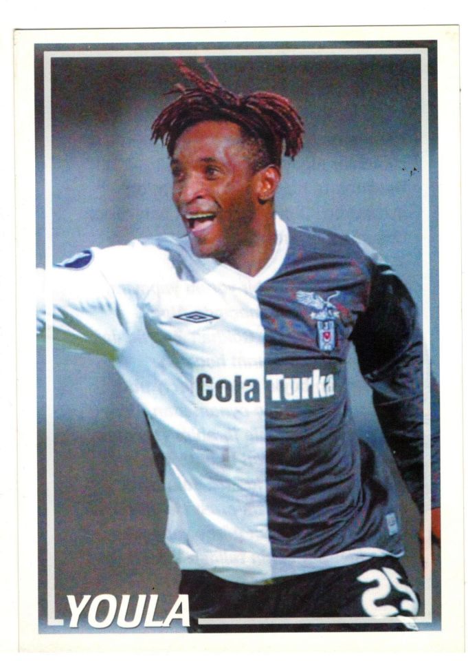 Youla - Beşiktaş Futbolcu Kartları