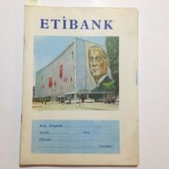 Etibank Okul defteri - Kullanılmamış  53 - Efemera