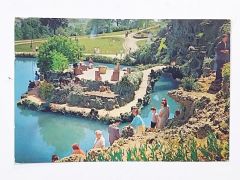 İstanbul Emirgan korusunda havuz -Keskin color Kartpostal