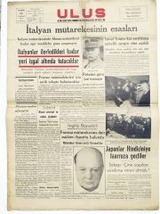 26 Haziran 1940 Ulus Gazetesi - Eski Gazete