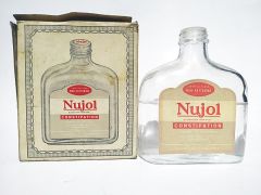 Nujol - Tek İlaç Sanayi / Eski ilaç şişesi