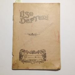 Lise defteri  63 - Efemera