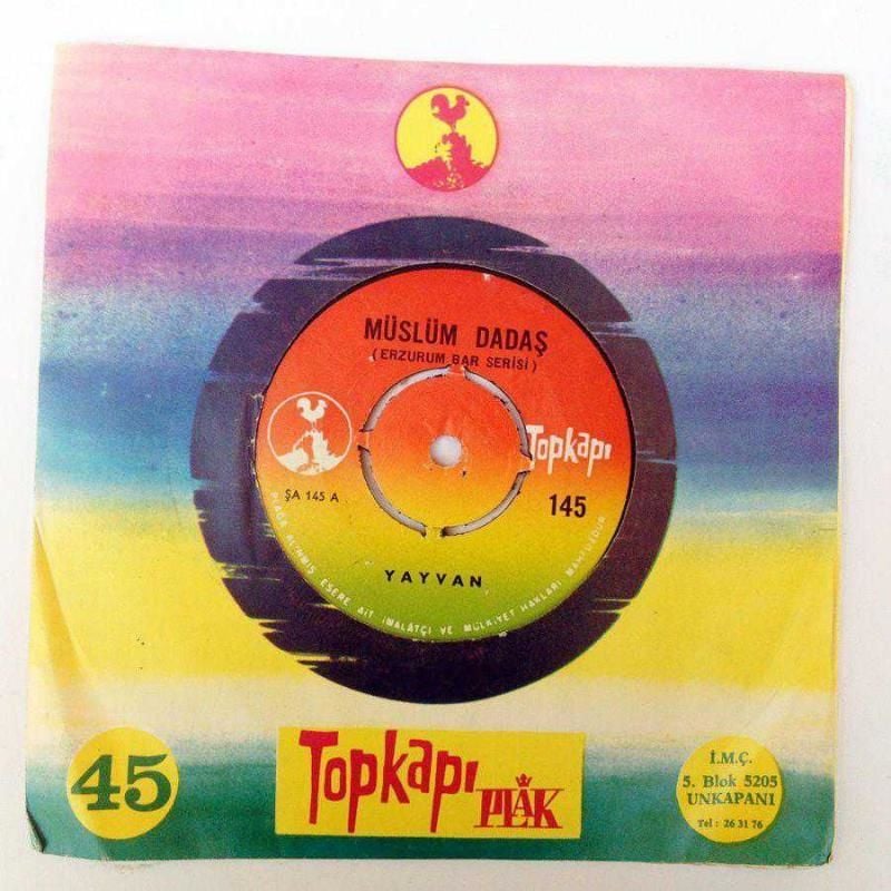 Müslüm DADAŞ / Yayvan - Sekme - Erzurum Bar Serisi / 45'lik Plak