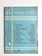 Mimar Sinan Dergisi Sayı:18 / 1975 - Dergi