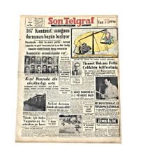 167 Komunist sanığın davası - Şefik HÜSNÜ, Dündar BAŞTİMAR / 3 adet gazete