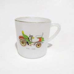 Opel 1898 - Otomobil temalı, arcopal kahve fincan