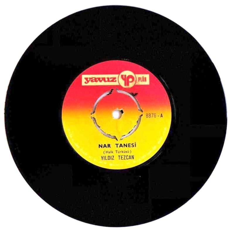 Nar Tanesi - Gitme / Yıldız Tezcan - 45'lik Plak