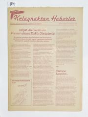Sayı:30 - 1989 Kelaynaktan haberler - Dergi