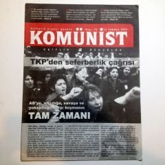 Haftalık siyasi gazete - Komunist - Sayı:75 Siyasi dergiler 2002-07-12T00:00:0000 - Kitap