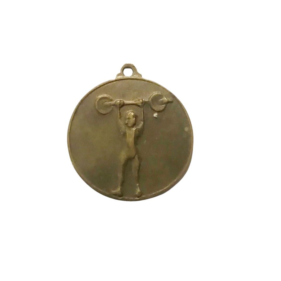 Halter / 1970'ler pirinç madalya