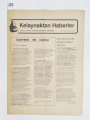 Sayı:20-21 1988 Kelaynaktan haberler - Dergi