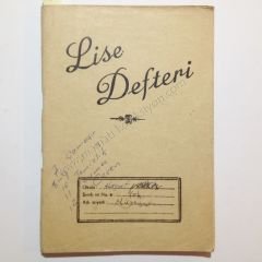 Lise defteri  70 - Efemera