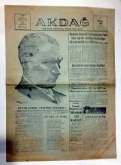 2 Nisan 1988 Samsun Akdağ gazetesi  - Efemera