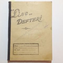 Lise defteri  71 - Efemera