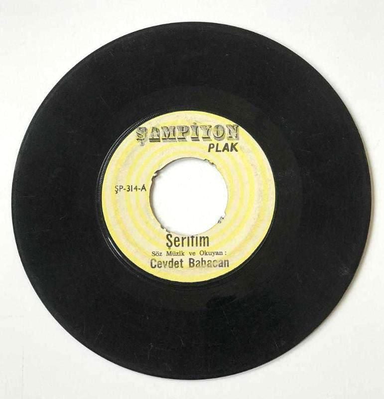 Şerifim - Kamilem / Cevdet Babacan - 45'lik Plak