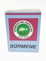 Sürmene'nin kurtuluşu 68. yıl / 100 gr. açılmamış Çay kutusu