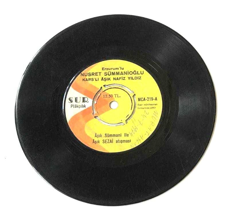 Aşık Sümmani İle Aşık Sezai Atışması - Aşık Sümmani İle Aşık Sezai Atışması - 45'lik plak