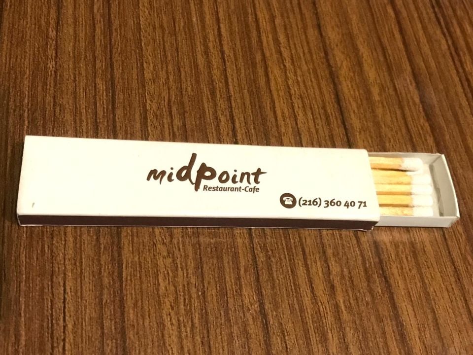 Midpoint Restaurant Cafe * Şömine kibriti / Eski Kibrit