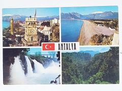 Antalya - Yetkin Color A-33 Kartpostal