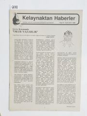 Sayı:37- 1990 Kelaynaktan haberler - Dergi