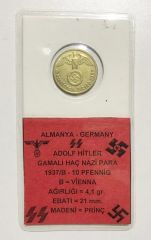 Gamalı Haç - Nazi Para / 10 Pfenning 1937