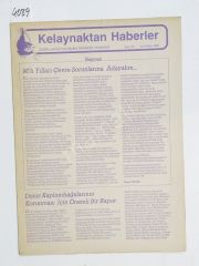 Sayı:32 - 1989 Kelaynaktan haberler - Dergi
