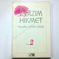 Yazılar 2 - 1929 - 1934 - Kitap