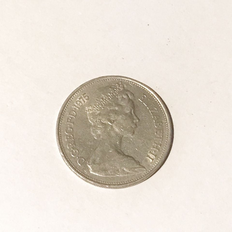 1975 İngiltere 10 New pence