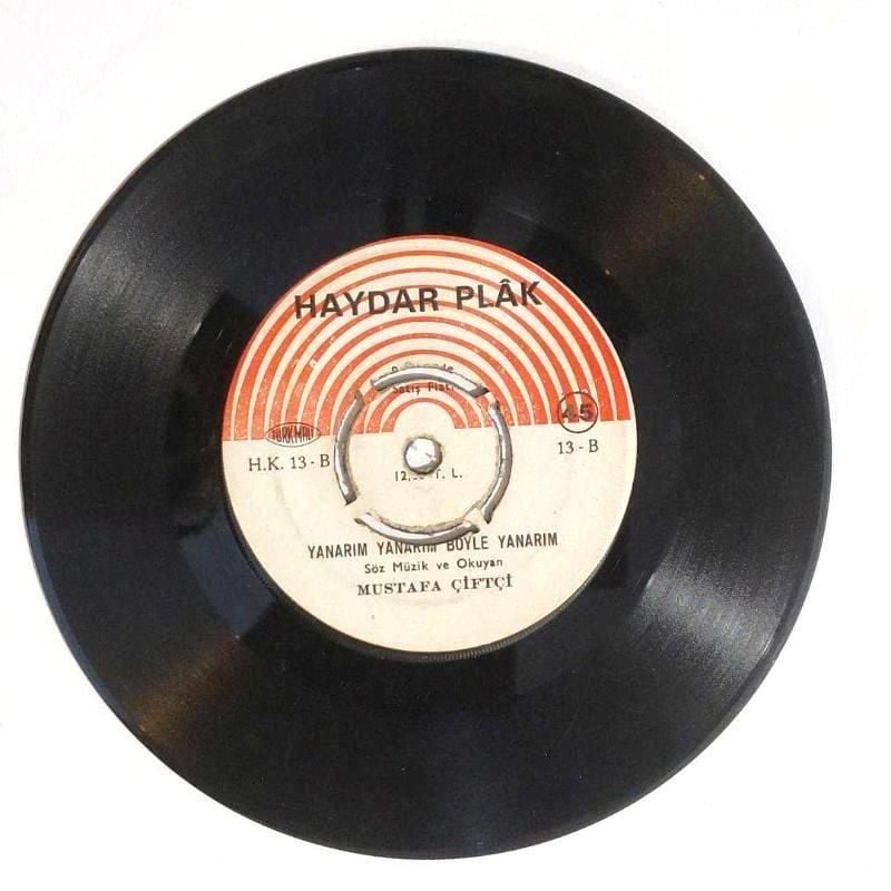 Mendil Oyun Havası - Bahriye Çiftetellisi  /  Kara Hüseyin Ve Oğulları - 45'lik PLAK