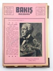 Bakış mecmuası Thomas Allva  Edison Sayı : 381 - Eylül 1975 - Kitap