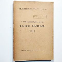 X.Türk Dil Kurultayında Okunan Bilimsel Bildiriler - 1963 - Kitap