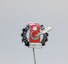 Basın İş Sendikası  rozet Sendika rozetleri, Eski rozet -