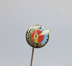 Basın İş mineli  rozet Sendika rozetleri, Eski rozet -