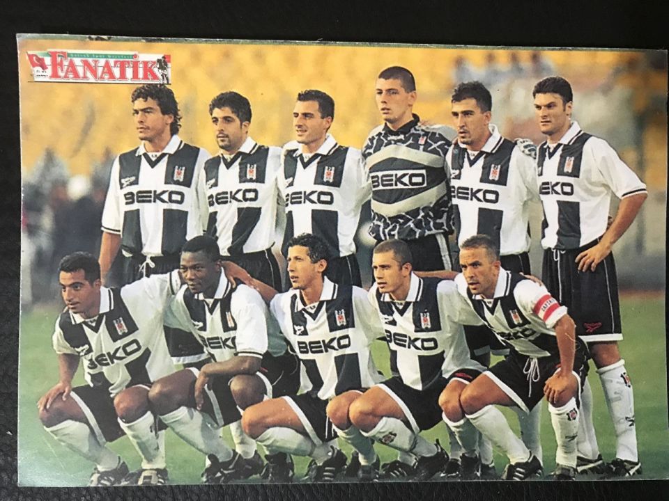 BJK Beşitaş Futbol takımı - Fanatik gazetesi / Kartpostal
