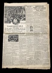 Darüşşafaka haberli, Cumhuriyet Gazetesi - 10 Şubat 1937
